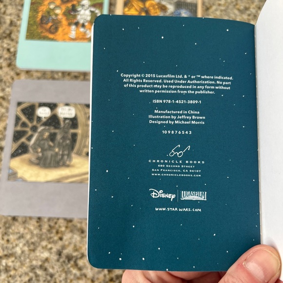 Star Wars - Darth Vader and friends journal set.pack of 4 - Picture 3 of 7